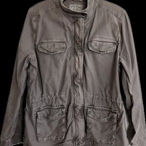 Lucky Brand Women's Jacket L Utility heavy cotton